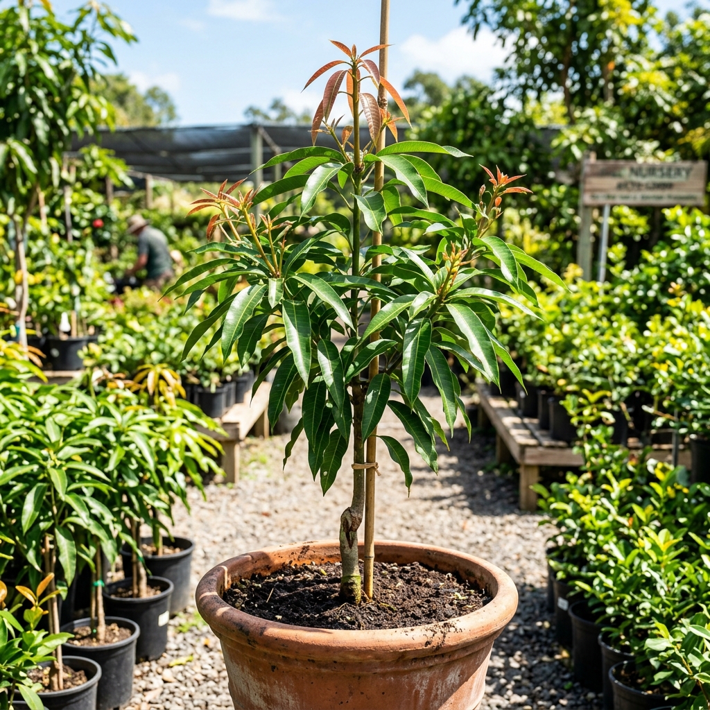Lush All-Time Mango Plant nursery specimen