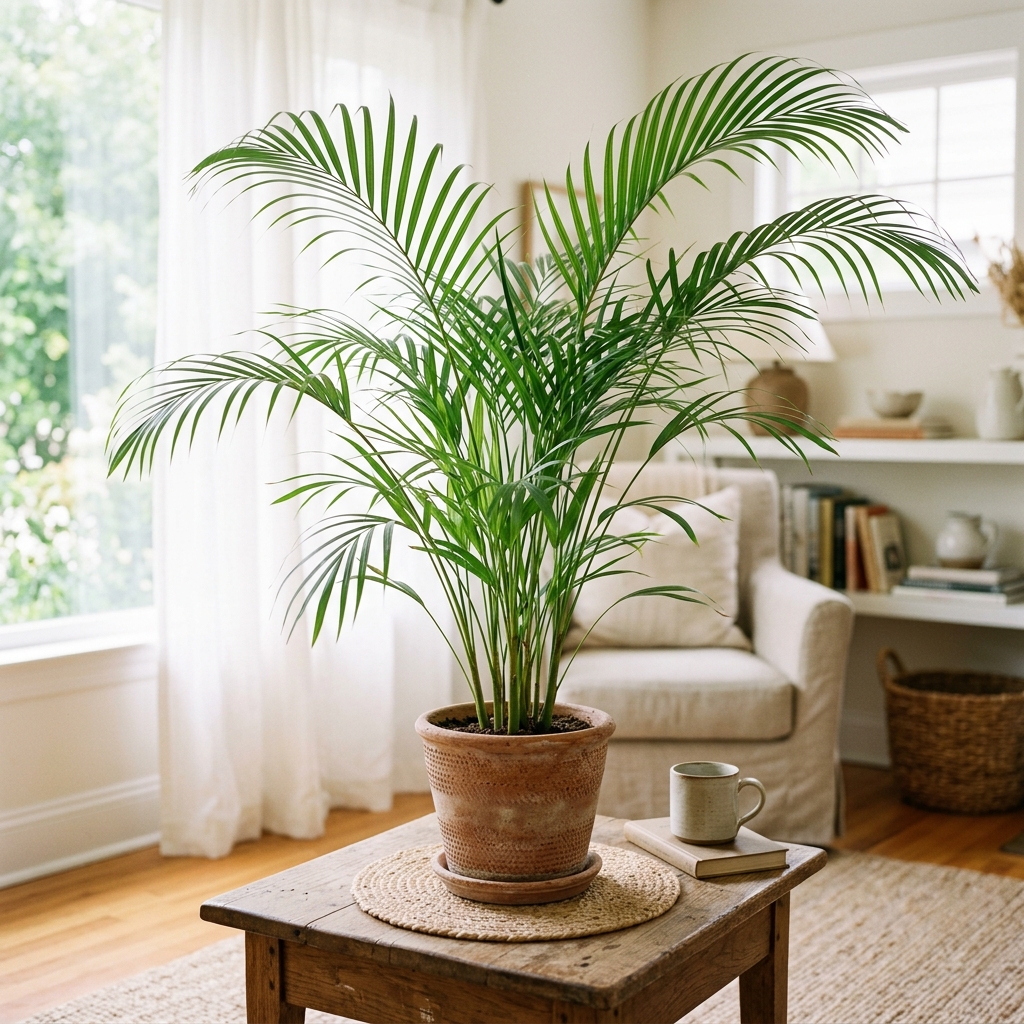 Lush Areca Palm Indoor nursery specimen