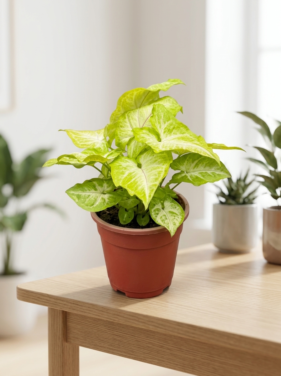 Lush Golden Allusion Syngonium nursery specimen