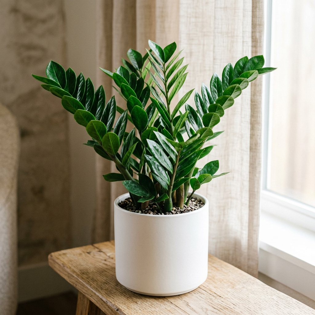 Lush ZZ Plant (Zamioculcas Zamiifolia) nursery specimen