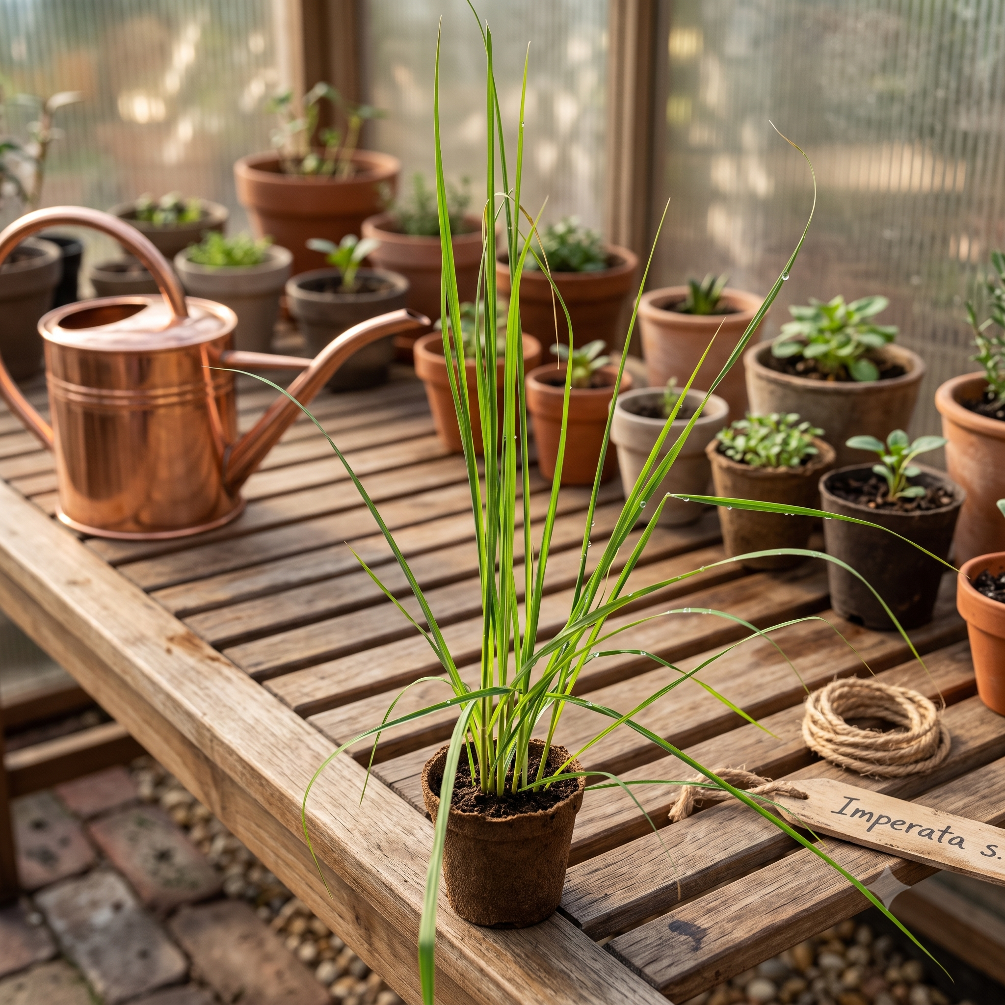 Lemongrass Herbal Plant (Cymbopogon citratus) live nursery specimen