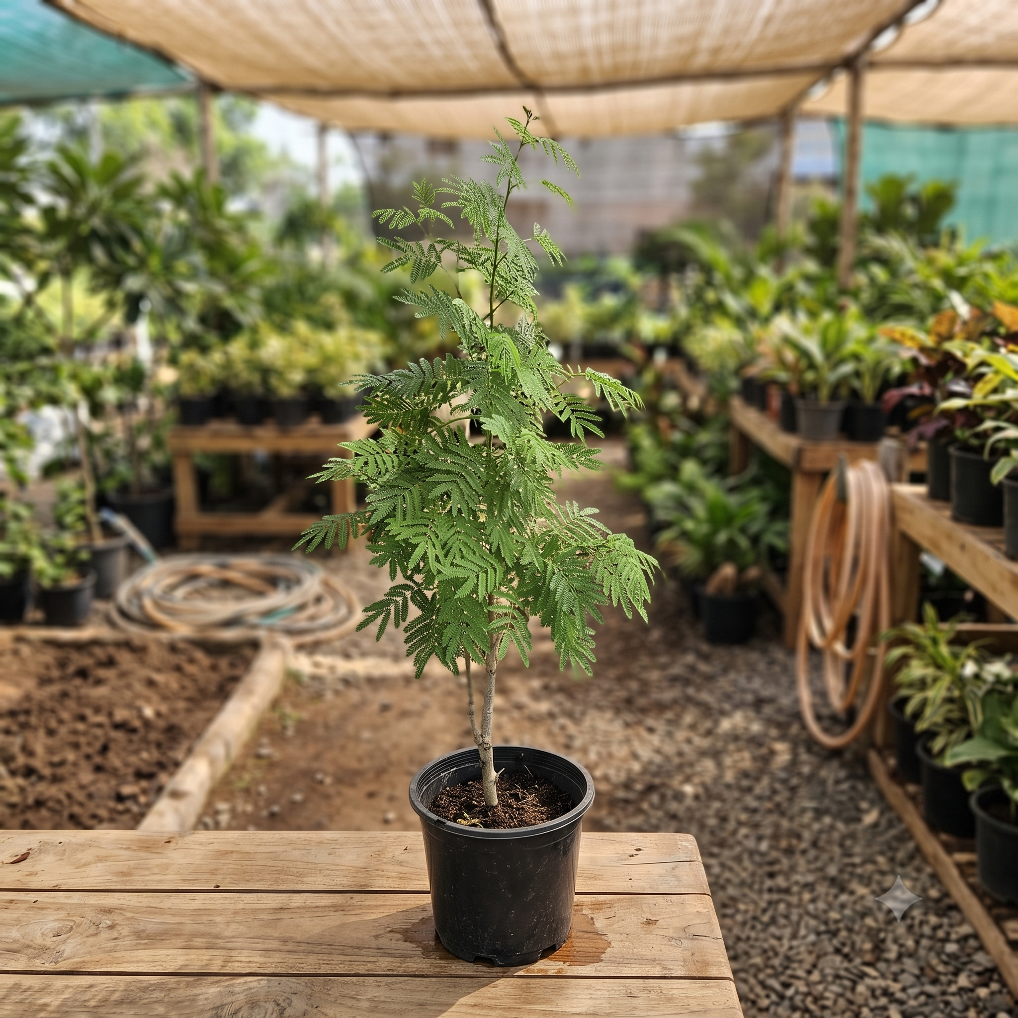 Sacred Shami Plant (Prosopis cineraria) live nursery specimen
