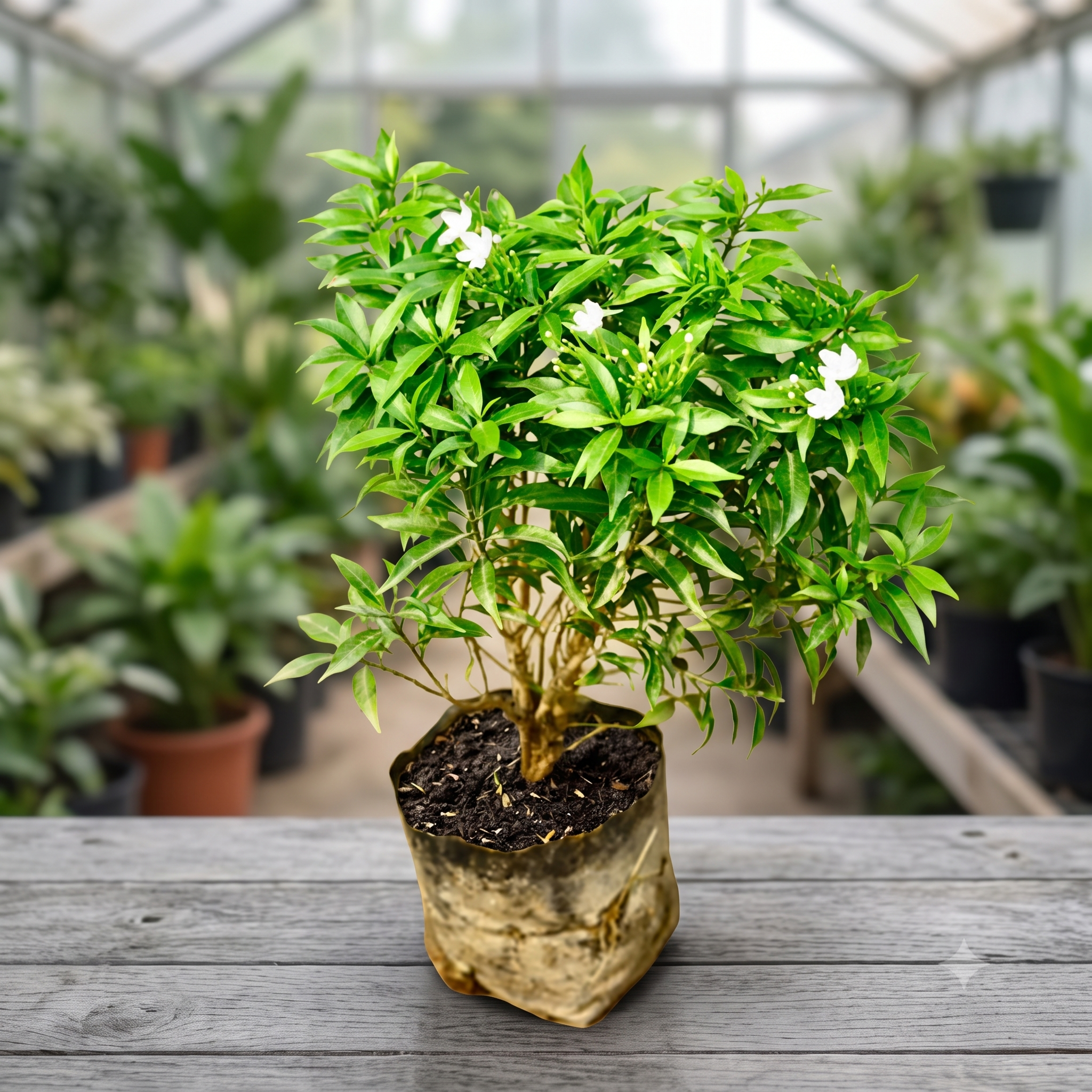 Dwarf Miniature Chandni Plant (Tabernaemontana) live nursery specimen