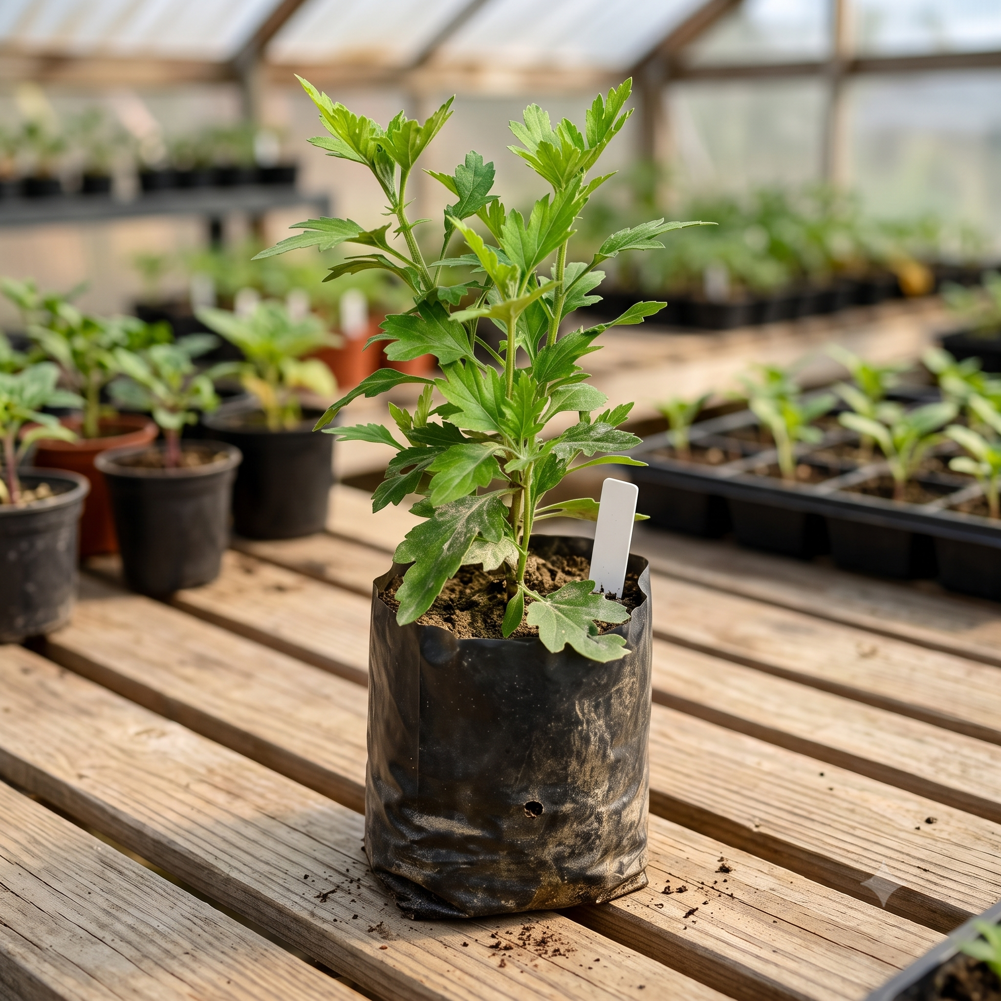 Guldaudi Chrysanthemum Plant Sapling live nursery specimen