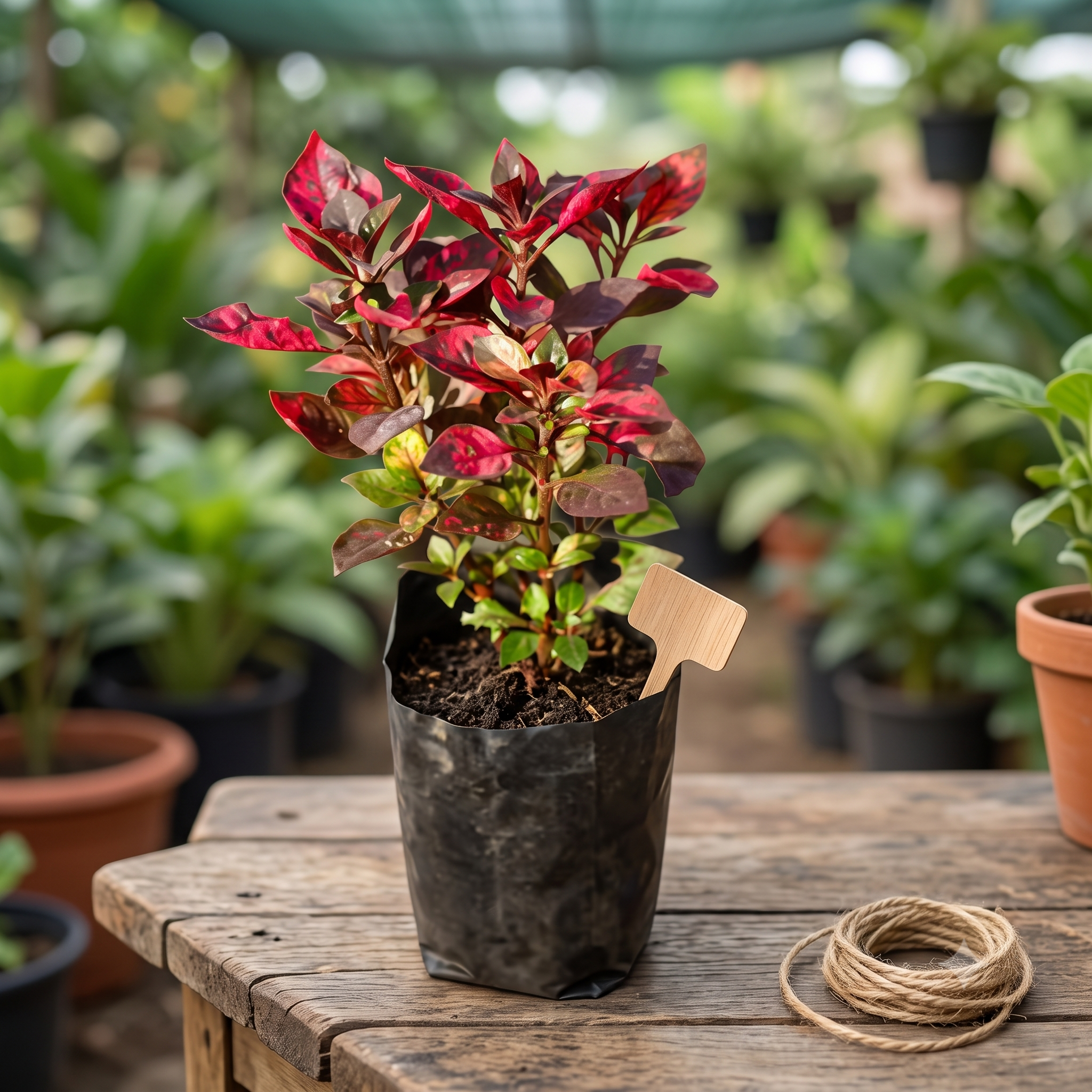 Alternanthera Party Time Tricolor Plant live nursery specimen
